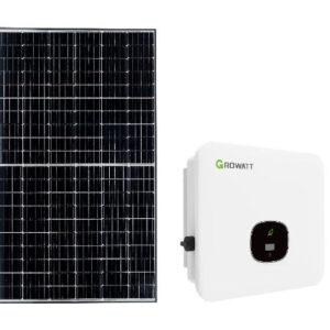 Aurinkovoimala Growatt HC 410W musta