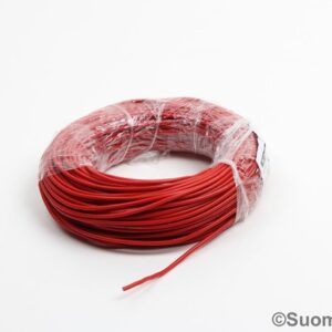 Silikonikaapeli 16AWG punainen 1 metri
