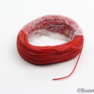 Silikonikaapeli 20AWG punainen 1 metri
