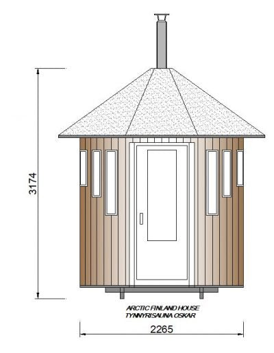 Tynnyrisauna Oskar - Image 4