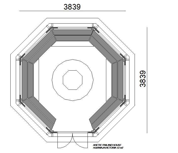 Huvimaja Victoria 12 m² - Image 3
